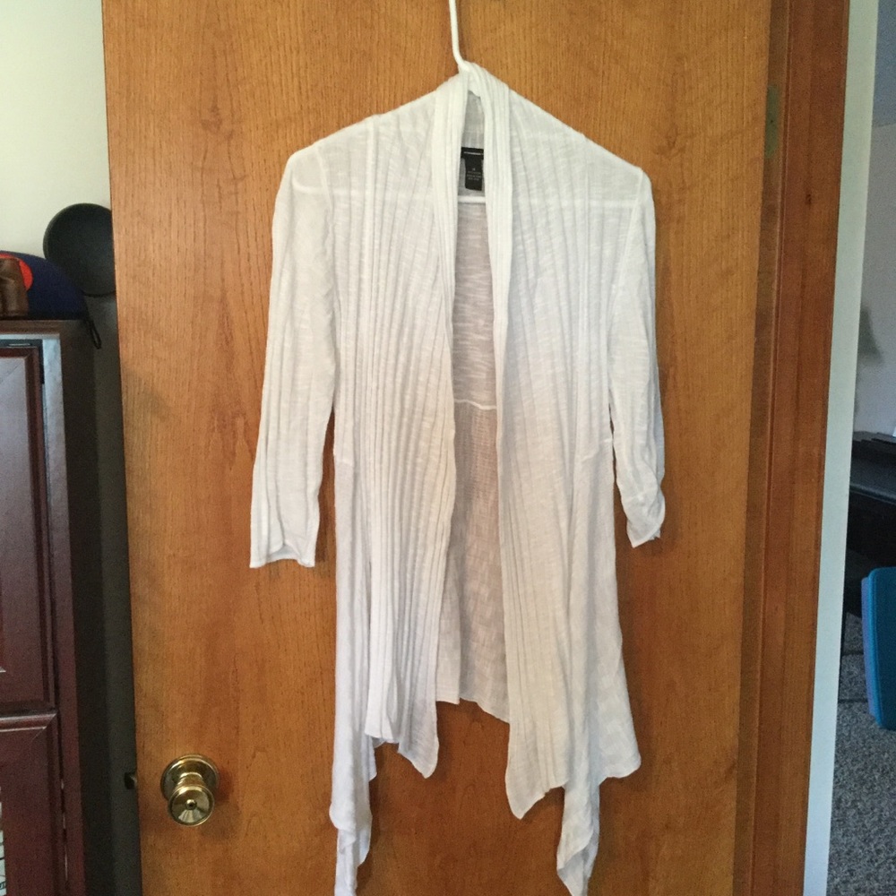 Stretchy open cardigan